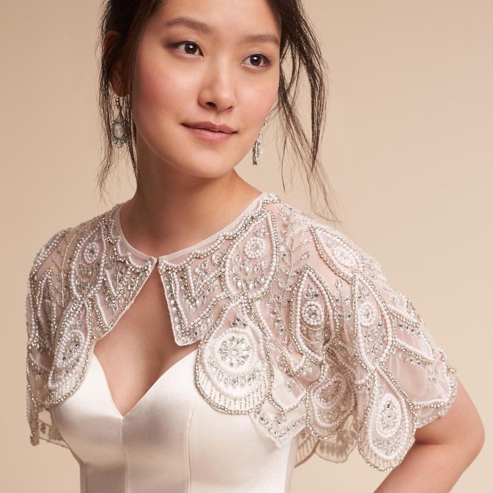 BHLDN X Raishma Bijou beaded capelet